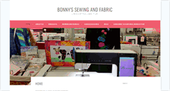 Desktop Screenshot of bonnysews.com